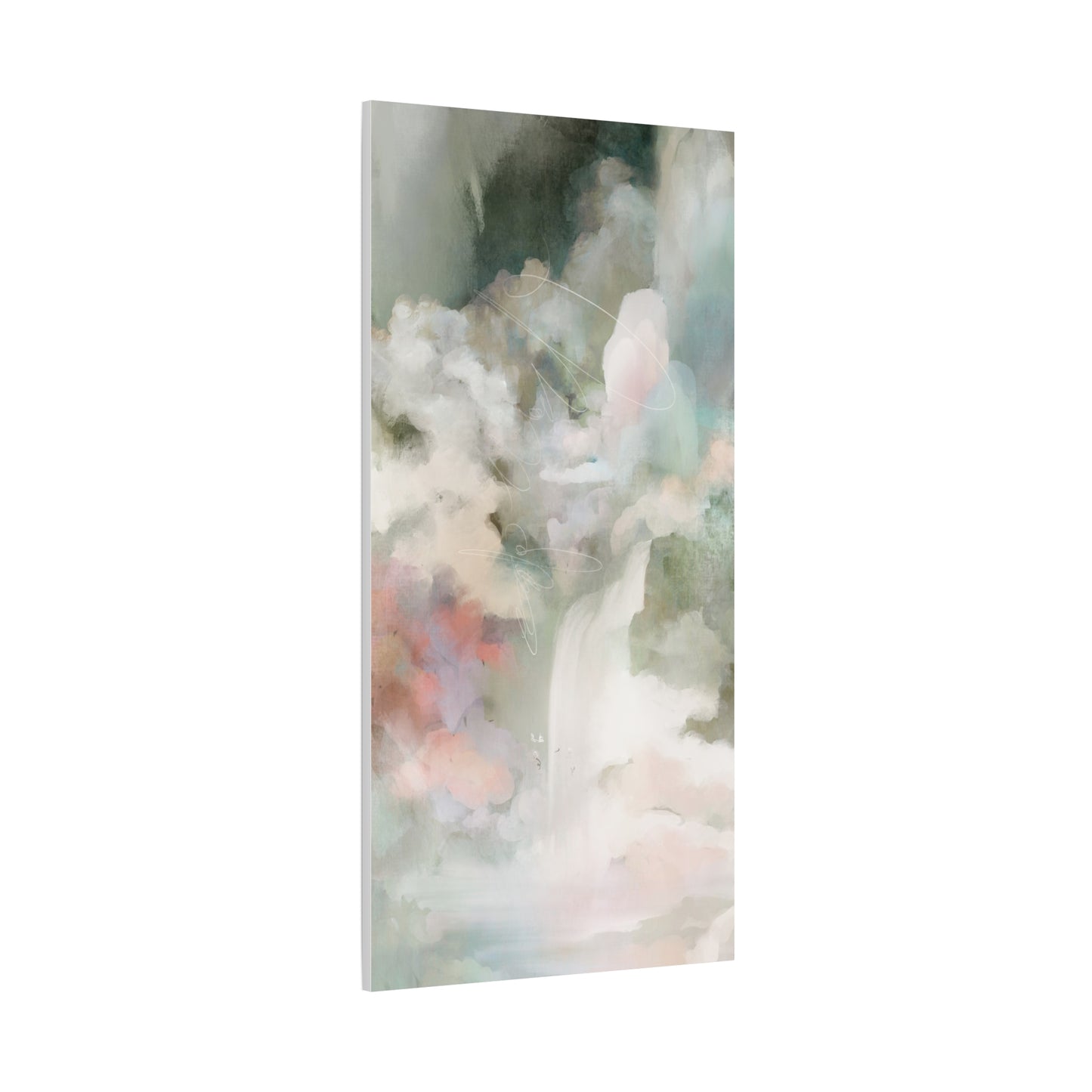 Devotional | Japanese Inspired Landscape Painting | Matte Canvas, Stretched, 1.25"D