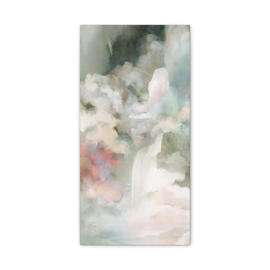 Devotional | Japanese Inspired Landscape Painting | Matte Canvas, Stretched, 1.25"D