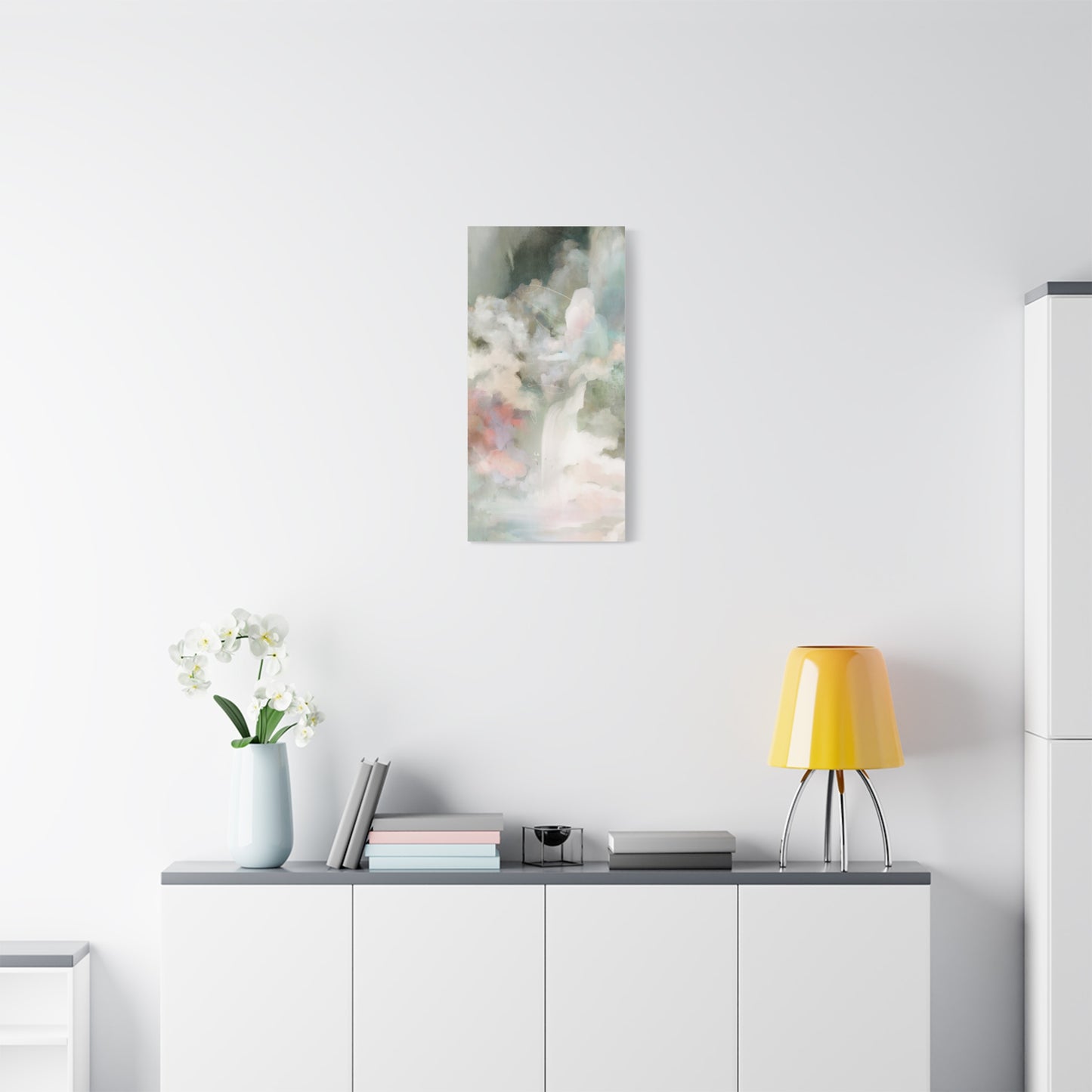 Devotional | Japanese Inspired Landscape Painting | Matte Canvas, Stretched, 1.25"D